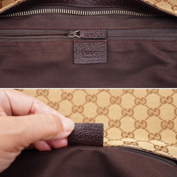 ❌️❌️SOLD ❌️❌️AI22❤️Gucci GG Canvas Horsebit Sherry line Crossbody Bag - Picture 11 of 15